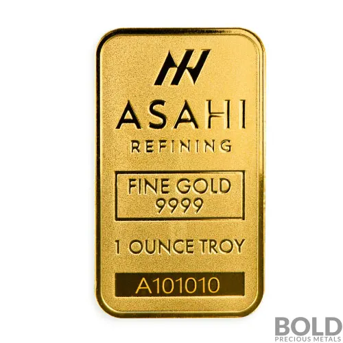 1 oz Asahi Diwali Gold Bar (In Assay), Gold, 1OZ