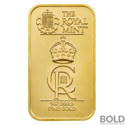1 oz Great Britain Royal Celebration Gold Bar