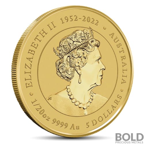 2024 1/20 oz Perth Lunar Year of the Dragon Gold Coin (BU)