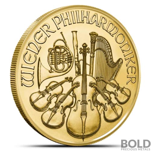 2024 1/2 oz Austrian Philharmonic Gold Coin (BU)