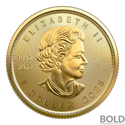 2023 Gold 1/20 oz Canada Maple Leaf Coin
