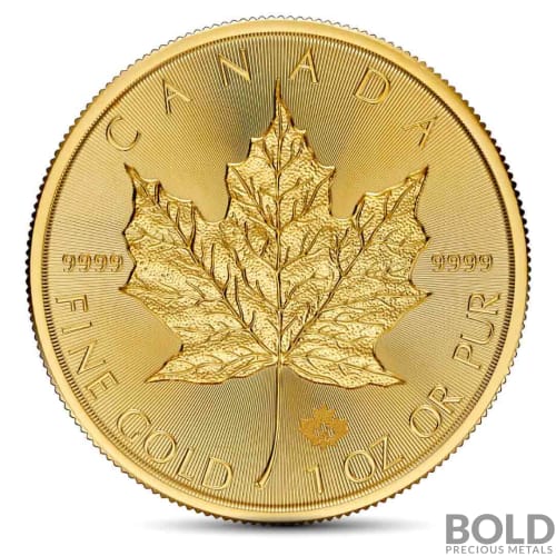 2024 1 oz Canadian Maple Leaf Gold Coin (BU)