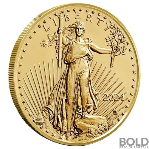 2024 1/4 oz American Eagle Gold Coin (BU)