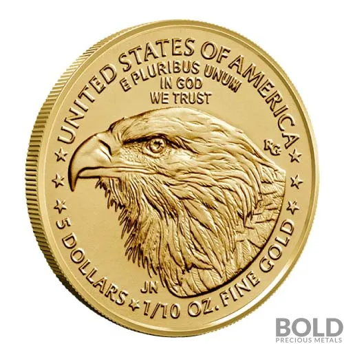 2025 1/10 oz American Eagle Gold Coin (BU)