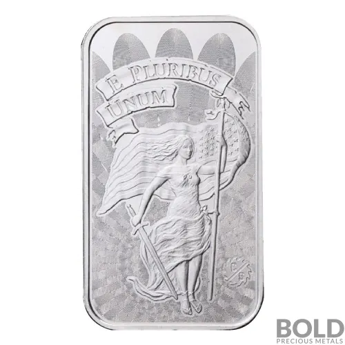 Silver 1 oz Unity & Liberty Bar