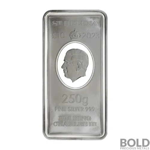 2023 250 Gram St. Helena King's Virtues Victory Coin (BU)