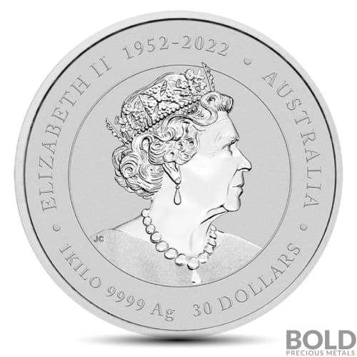 2024 1 Kilo Perth Lunar Year of the Dragon Silver Coin (BU)