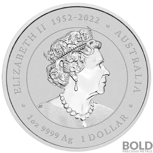 2024年旧暦龍年英国1オンス銀プルーフコイン 1オンス銀貨 2024 1 oz Perth Lunar Year of the Dragon Silver Coin (BU)