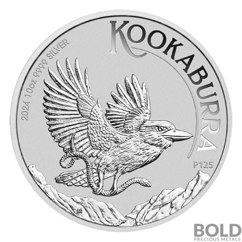 2024 10 oz Perth Kookaburra Silver Coin (BU)