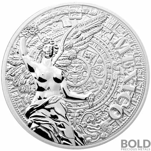 2023 2 oz Mexico Angel of Independence Silver Medal