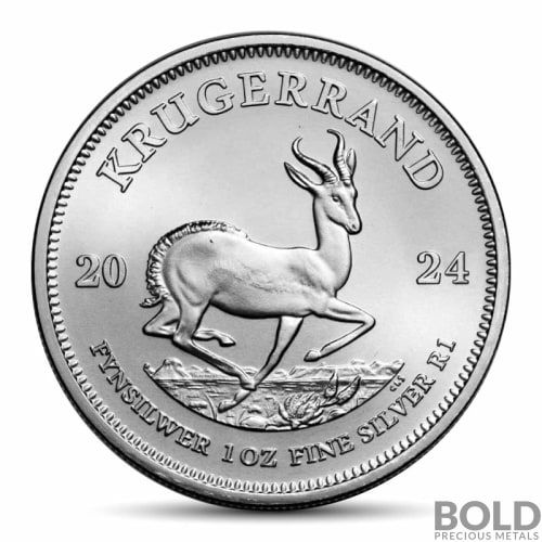 2024 1 oz South Africa Krugerrand Silver Coin (BU)