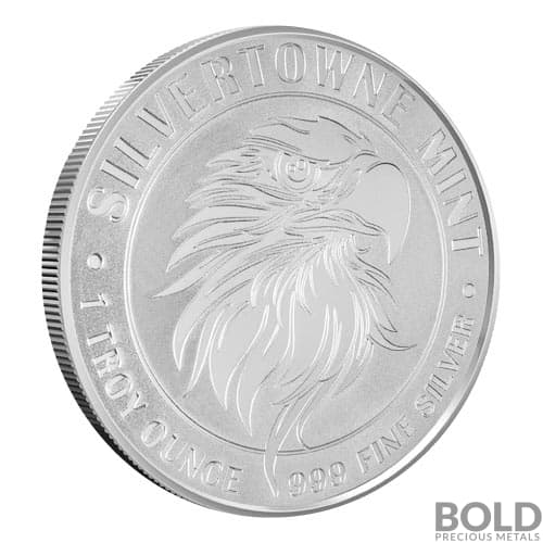 Silver 1 oz Mighty Eagle Round