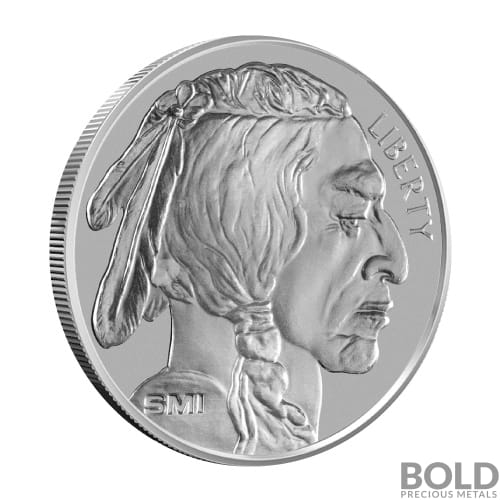 Silver 1 oz Buffalo Round (Sunshine Mint)