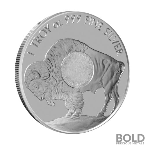 Silver 1 oz Buffalo Round (Sunshine Mint)