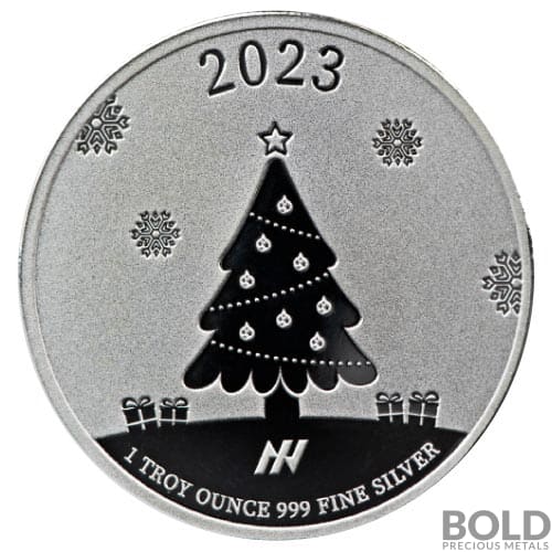 2024 Christmas Silver Coins for Gift