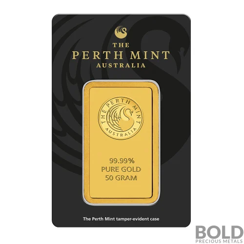 50 Gram Perth Gold Bar
