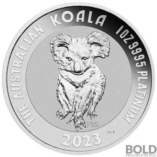 2023 1 oz Australia Koala 35th Anniversary Platinum Coin (BU)