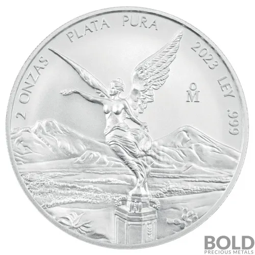2023 Silver 2 oz Mexican Libertad BU
