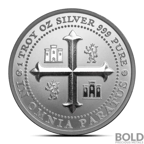 1 oz Scottsdale Omnia Silver Round (Impaired)