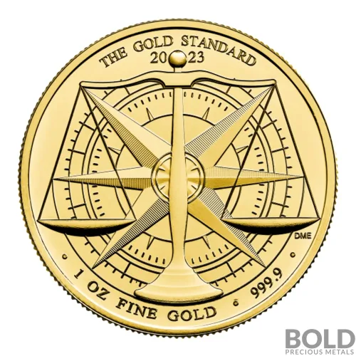 2023 Gold 1 oz Royal Mint The Gold Standard BU