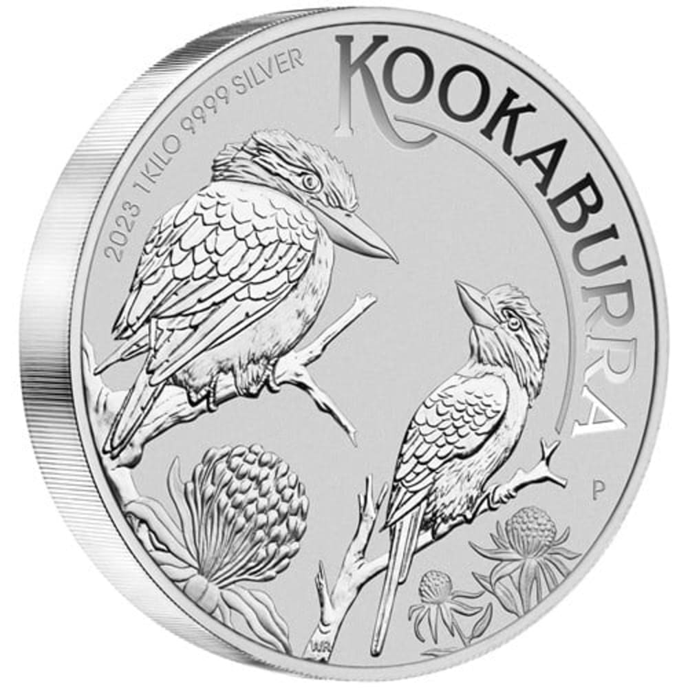 2023 Silver 1 Kilo Perth Kookaburra BU