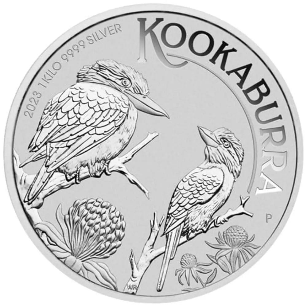 2023 Silver 1 Kilo Perth Kookaburra BU