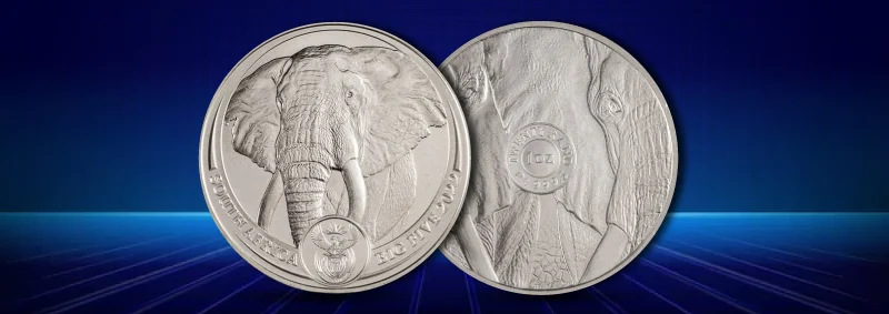 South Africa Big Five Platinum Coin 
