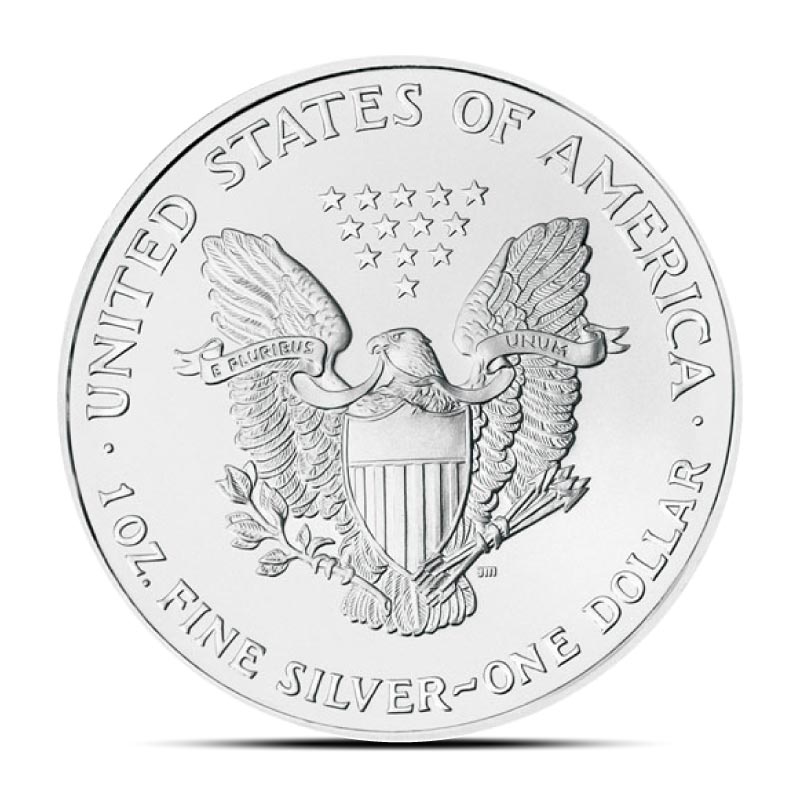 2002 1 oz American Eagle Silver Coin (BU)