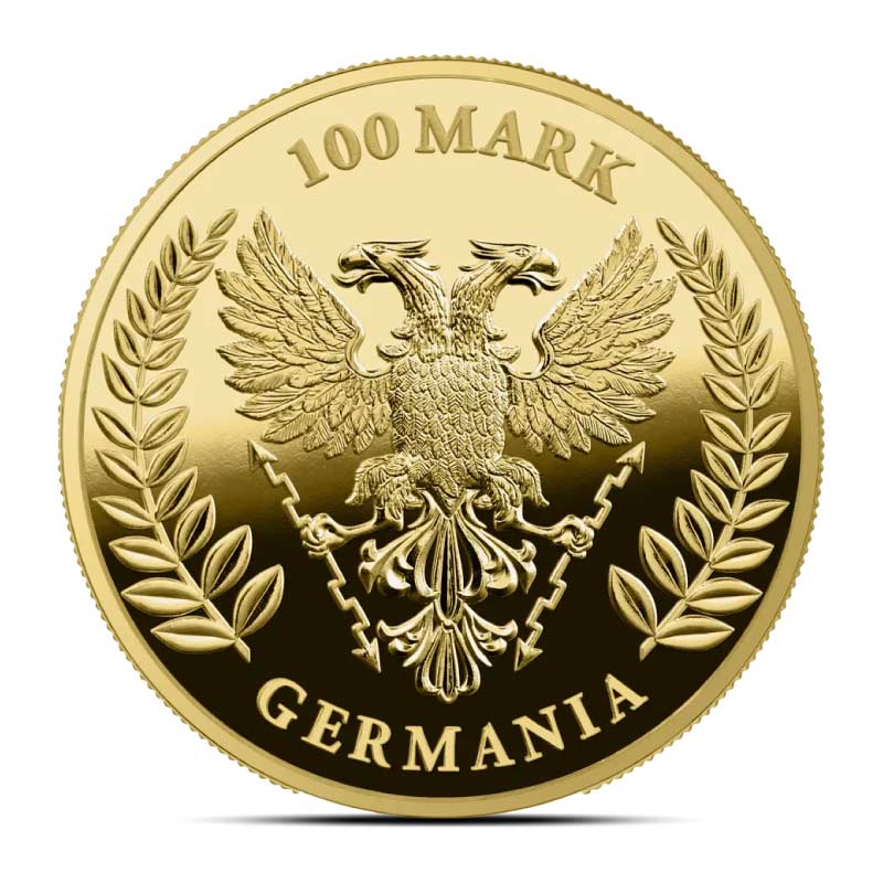 2024 1 oz Lady Germania Gold Round (Proof)