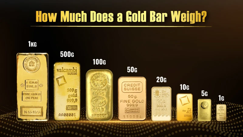 How Much Does A Gold Bar Weigh