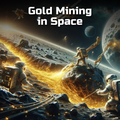 Gold Mining in Space