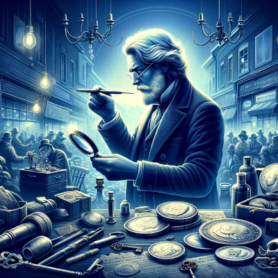 Real coin checking in feal market