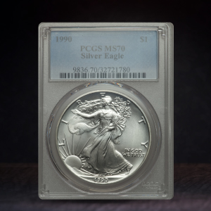 1990 Silver Eagle $1 - $12,925.00