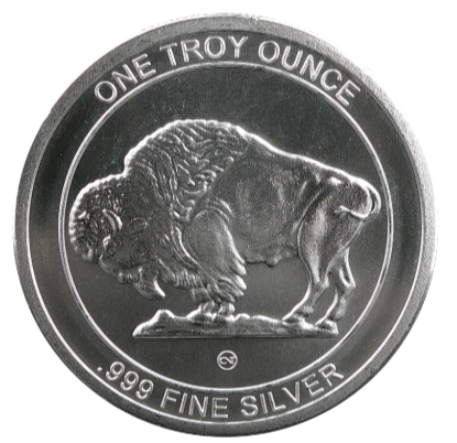 1 oz Buffalo Silver Round (CNT Minting)