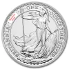 1 oz British Silver Britannia Coin (BU, Random Year, Lot of 10)