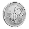 2024 2 oz Canada Ice Age Woolly Mammoth Silver Coin BU (Mint Tube of 14)