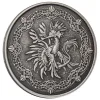 2022 Silver 1 oz Samoa Sea Dragon Antiqued Coin