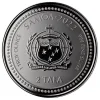 2022 Silver 1 oz Samoa Sea Dragon BU Coin