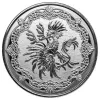 2022 Silver 1 oz Samoa Sea Dragon BU Coin