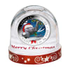 2024 1 oz Somalia Elephant Christmas Snow Globe Silver Coin – in packaging