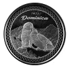 2021 EC8 Dominica: Sisserou Parrots 1 oz Silver BU