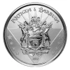 2022 Silver 1 oz Antigua & Barbuda Coat of Arms Coin BU