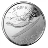 2022 Silver 1 oz St Kitts & Nevis Underwater Surfer Coin BU