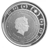 2023 Silver 1 oz Ghana Unicorn "Jubilee" Pink Coin