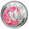 2023 Silver 1 oz Ghana Unicorn "Jubilee" Pink Coin