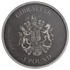 2023 Silver 1 oz Gibraltar Lady Justice Antiqued Coin