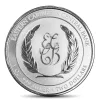 2023 1 oz St. Lucia Coat of Arms Silver Coin (BU)