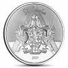 2023 1 oz St. Lucia Coat of Arms Silver Coin (BU)