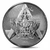 2023 1 oz St. Lucia Coat of Arms Silver Coin (BU)