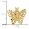 14k-brushed-diamond-cut-butterfly-pendant